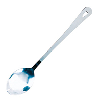 Stainless Steel Solid Spoon 300mm - Click Image to Close